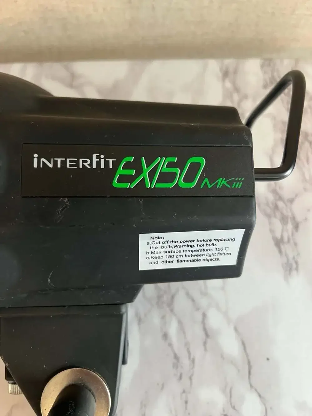 Interfit EX150 MKiii Studio Monolight Flash Head
